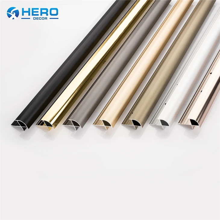 HM-P-135 Metal Bullnose Tile Edging Trim