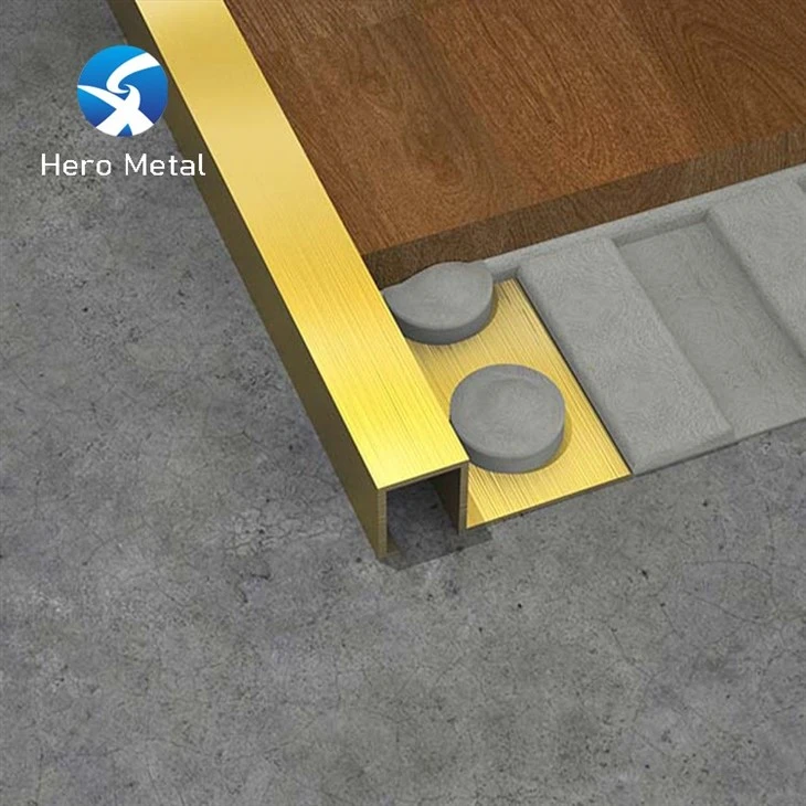 tile trims champange
