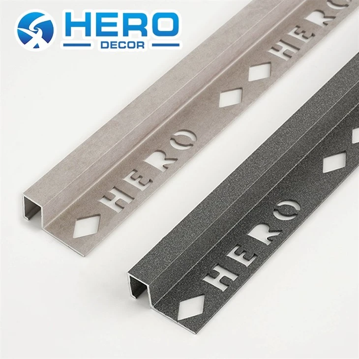 polished stainless steel tile trim