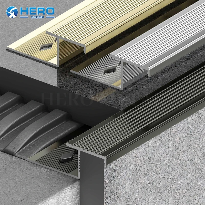 HM-S-057 aluminum stair nosing profile HM-S-057 aluminum stair nosing profile